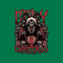 Gory Christmas Krampus-Womens-Fitted-Tee-Studio Mootant