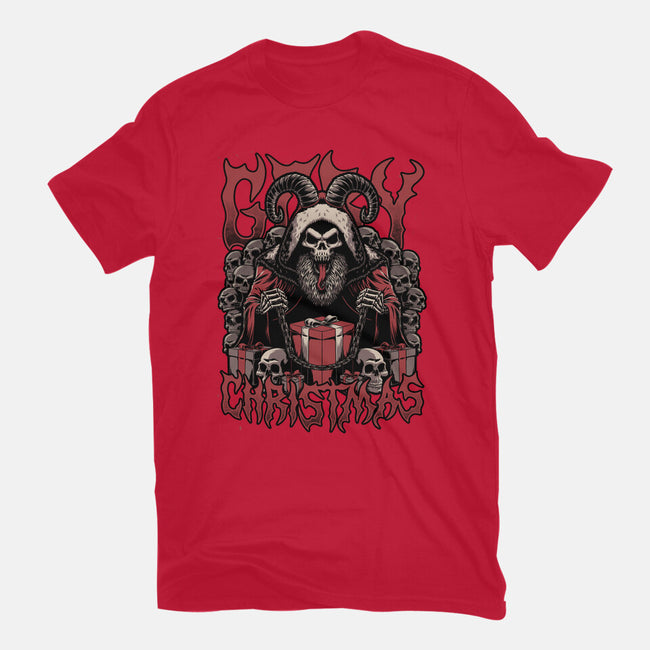 Gory Christmas Krampus-Mens-Heavyweight-Tee-Studio Mootant