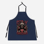 Gory Christmas Krampus-Unisex-Kitchen-Apron-Studio Mootant