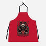 Gory Christmas Krampus-Unisex-Kitchen-Apron-Studio Mootant