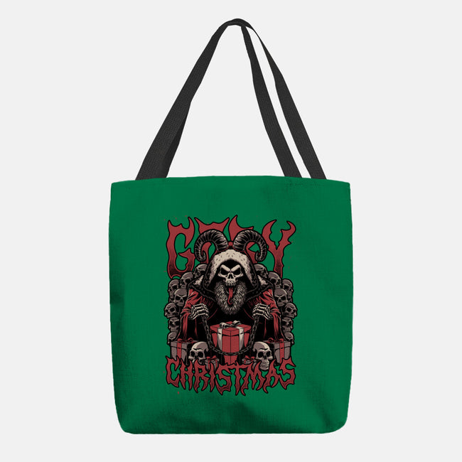 Gory Christmas Krampus-None-Basic Tote-Bag-Studio Mootant