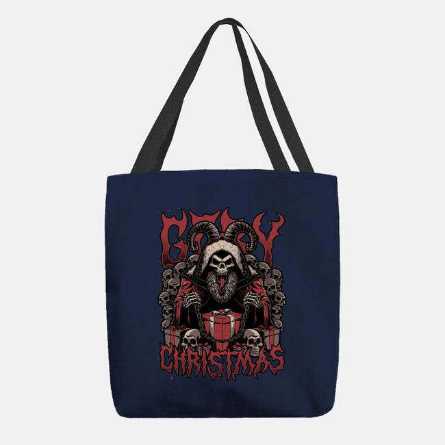 Gory Christmas Krampus-None-Basic Tote-Bag-Studio Mootant