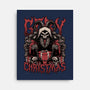 Gory Christmas Krampus-None-Stretched-Canvas-Studio Mootant