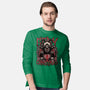 Gory Christmas Krampus-Mens-Long Sleeved-Tee-Studio Mootant