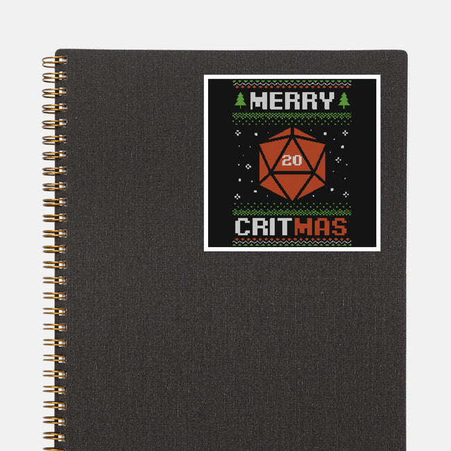 RPG Critmas-None-Glossy-Sticker-Studio Mootant