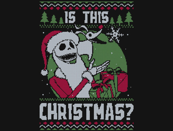 Ugly Sweater Skeleton Christmas