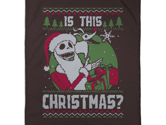 Ugly Sweater Skeleton Christmas