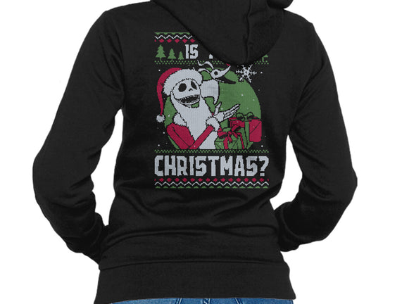 Ugly Sweater Skeleton Christmas