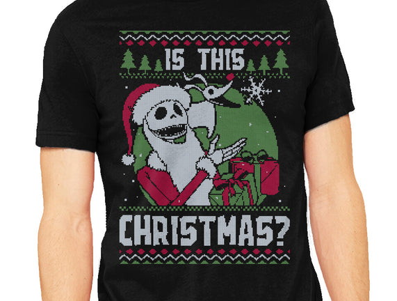 Ugly Sweater Skeleton Christmas