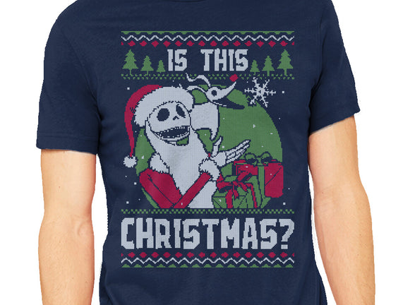 Ugly Sweater Skeleton Christmas