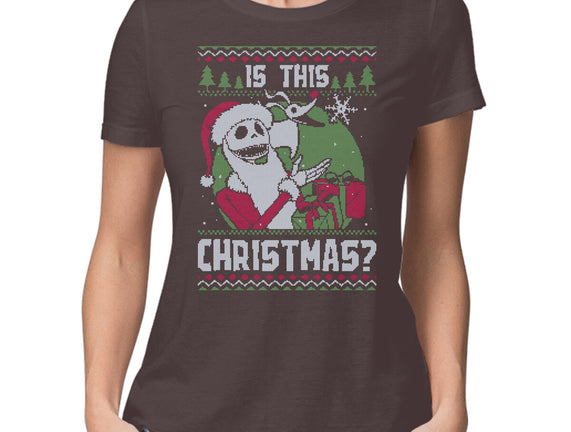 Ugly Sweater Skeleton Christmas