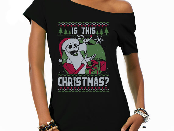 Ugly Sweater Skeleton Christmas