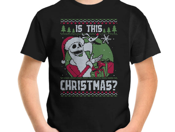 Ugly Sweater Skeleton Christmas