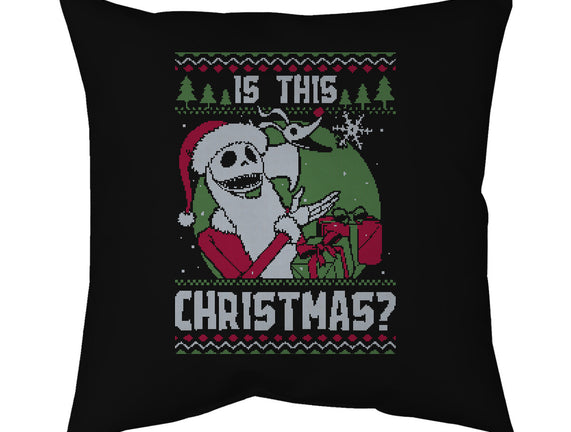 Ugly Sweater Skeleton Christmas