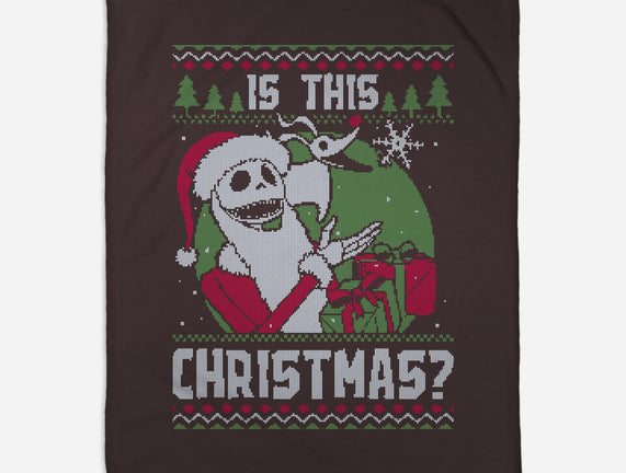 Ugly Sweater Skeleton Christmas