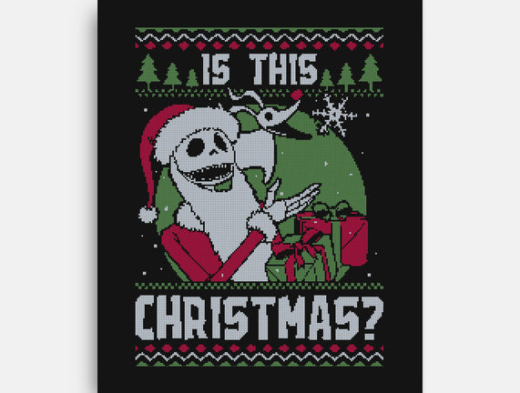 Ugly Sweater Skeleton Christmas