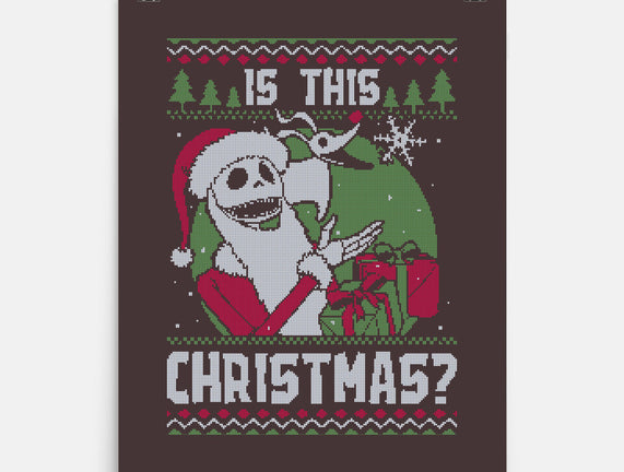 Ugly Sweater Skeleton Christmas