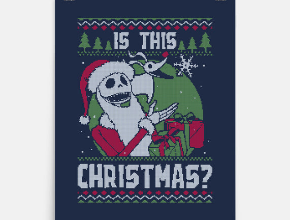 Ugly Sweater Skeleton Christmas