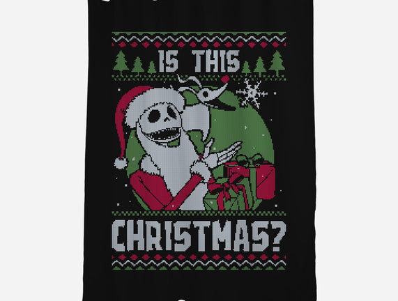 Ugly Sweater Skeleton Christmas