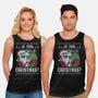 Ugly Sweater Skeleton Christmas-Unisex-Basic-Tank-Studio Mootant