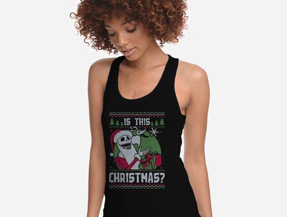 Ugly Sweater Skeleton Christmas