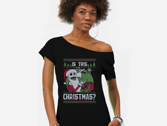 Ugly Sweater Skeleton Christmas