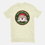 Santa's On A Tight Budget-Mens-Basic-Tee-Whimsical Thinker