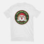 Santa's On A Tight Budget-Womens-Basic-Tee-Whimsical Thinker