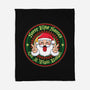 Santa's On A Tight Budget-None-Fleece-Blanket-Whimsical Thinker