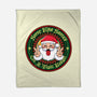 Santa's On A Tight Budget-None-Fleece-Blanket-Whimsical Thinker