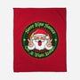 Santa's On A Tight Budget-None-Fleece-Blanket-Whimsical Thinker