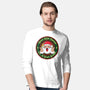 Santa's On A Tight Budget-Mens-Long Sleeved-Tee-Whimsical Thinker