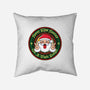 Santa's On A Tight Budget-None-Removable Cover w Insert-Throw Pillow-Whimsical Thinker