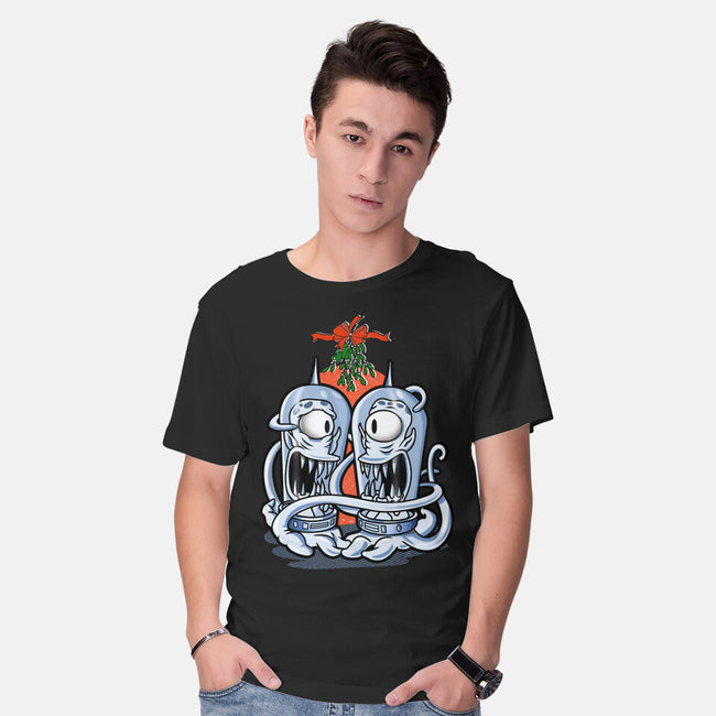 Under The Mistletoe-Mens-Basic-Tee-palmstreet