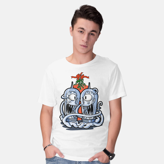 Under The Mistletoe-Mens-Basic-Tee-palmstreet