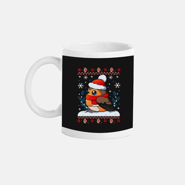 Merry Robin-None-Mug-Drinkware-Vallina84