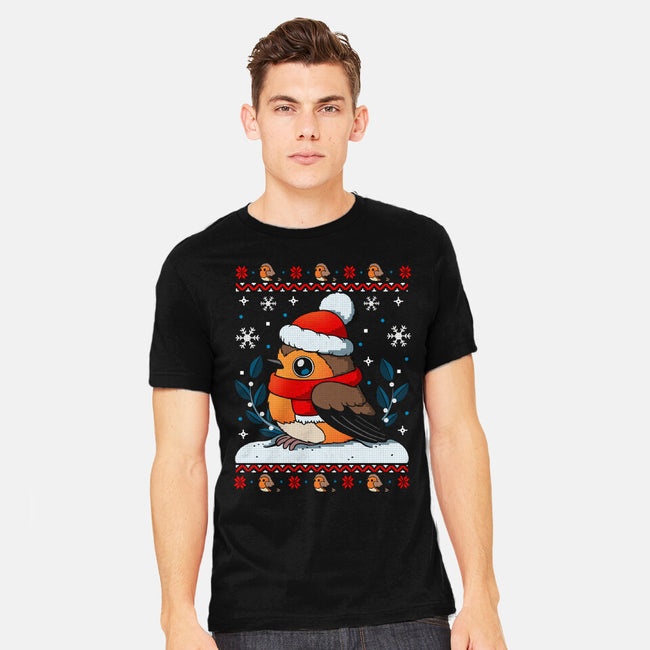 Merry Robin-Mens-Heavyweight-Tee-Vallina84