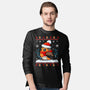 Merry Robin-Mens-Long Sleeved-Tee-Vallina84