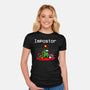 Christmas Sus-Womens-Fitted-Tee-demonigote