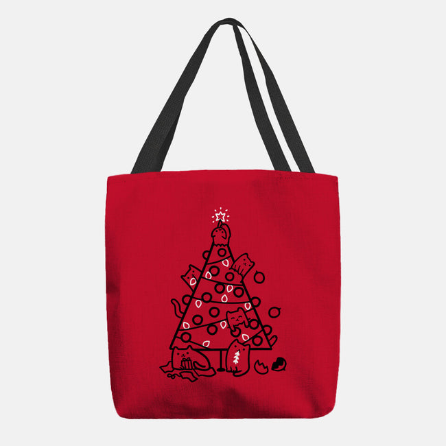 Meowy Decoration-None-Basic Tote-Bag-demonigote