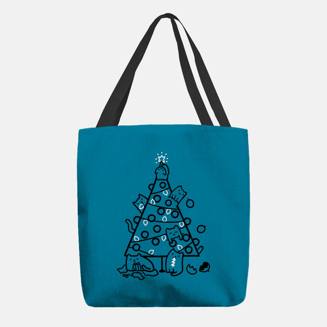 Meowy Decoration-None-Basic Tote-Bag-demonigote