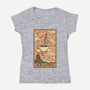 Ace Of Tea-Womens-V-Neck-Tee-Thiago Correa