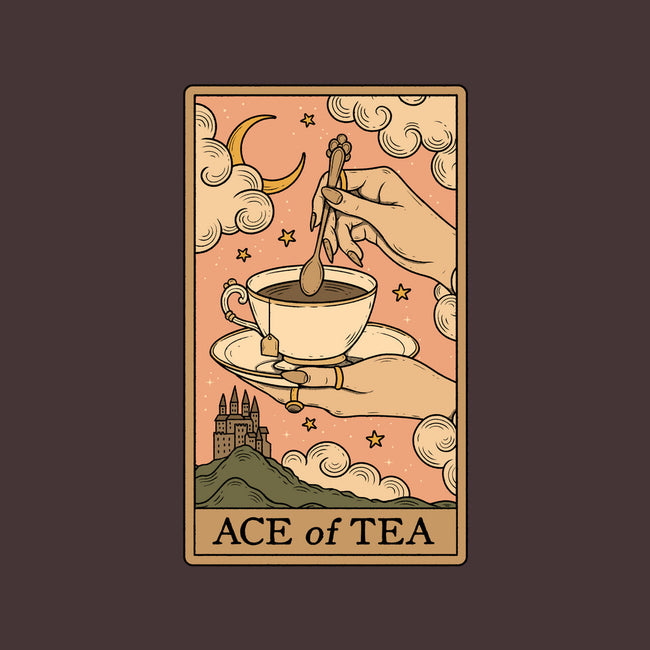 Ace Of Tea-None-Removable Cover w Insert-Throw Pillow-Thiago Correa