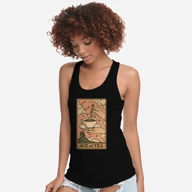 Ace Of Tea-Womens-Racerback-Tank-Thiago Correa