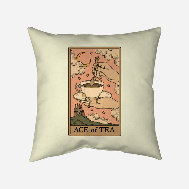 Ace Of Tea-None-Removable Cover w Insert-Throw Pillow-Thiago Correa