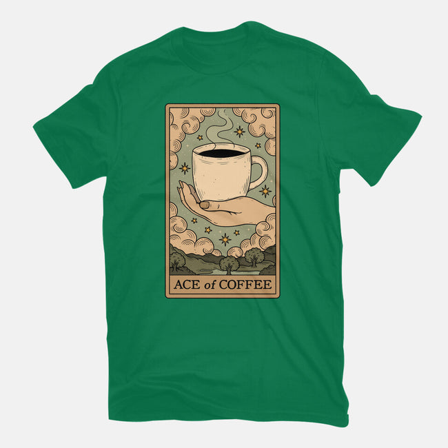 Ace Of Coffee-Womens-Basic-Tee-Thiago Correa