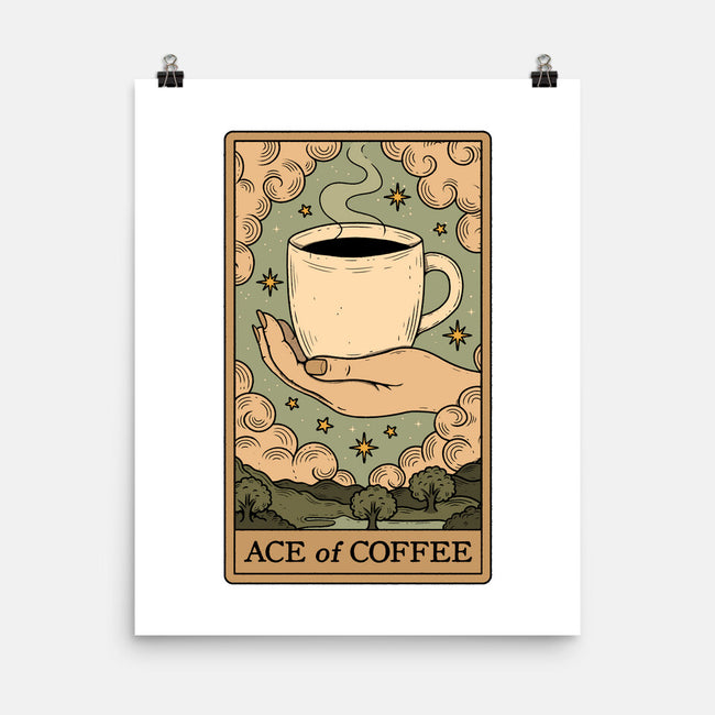 Ace Of Coffee-None-Matte-Poster-Thiago Correa