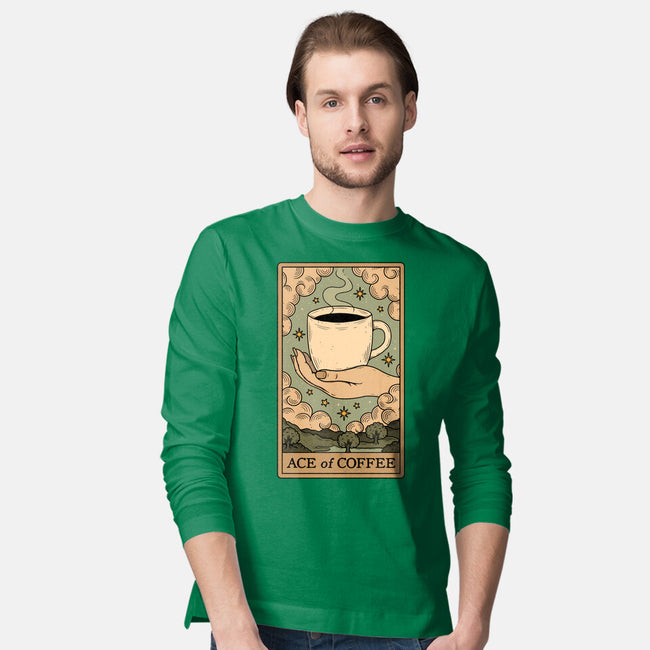 Ace Of Coffee-Mens-Long Sleeved-Tee-Thiago Correa