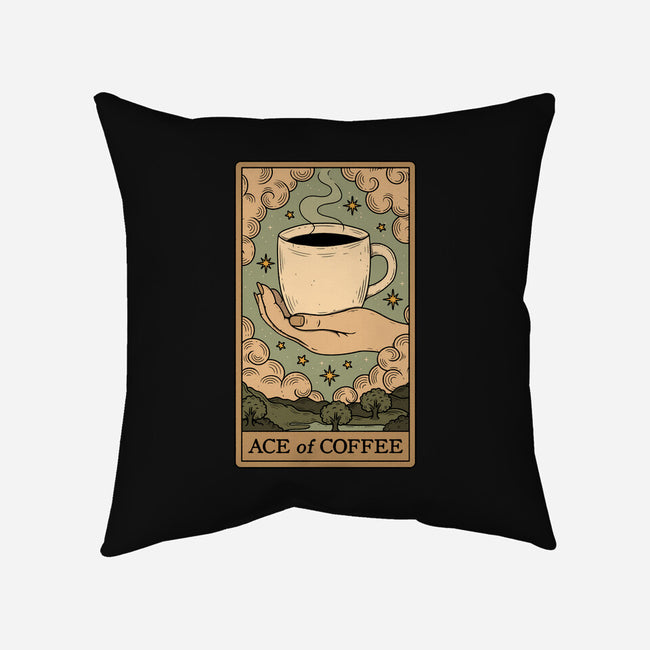 Ace Of Coffee-None-Removable Cover w Insert-Throw Pillow-Thiago Correa