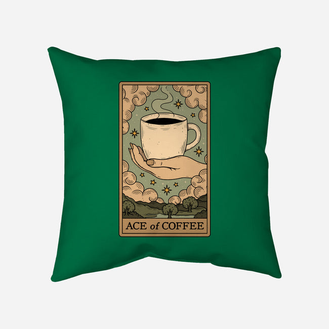 Ace Of Coffee-None-Removable Cover w Insert-Throw Pillow-Thiago Correa